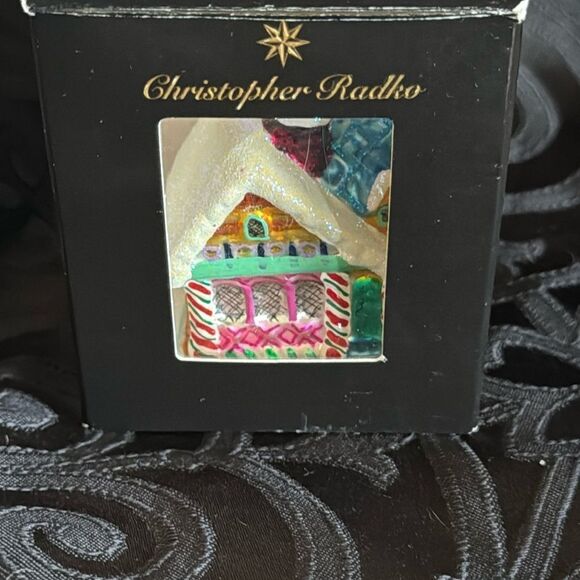 Christopher Radko Petite Gingerbread Chapel 3" 1999 Christmas Ornament! - Picture 1 of 10
